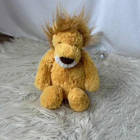 Jellycat Bashful 10" Lion Stuffed Plush - Picture 1 of 4